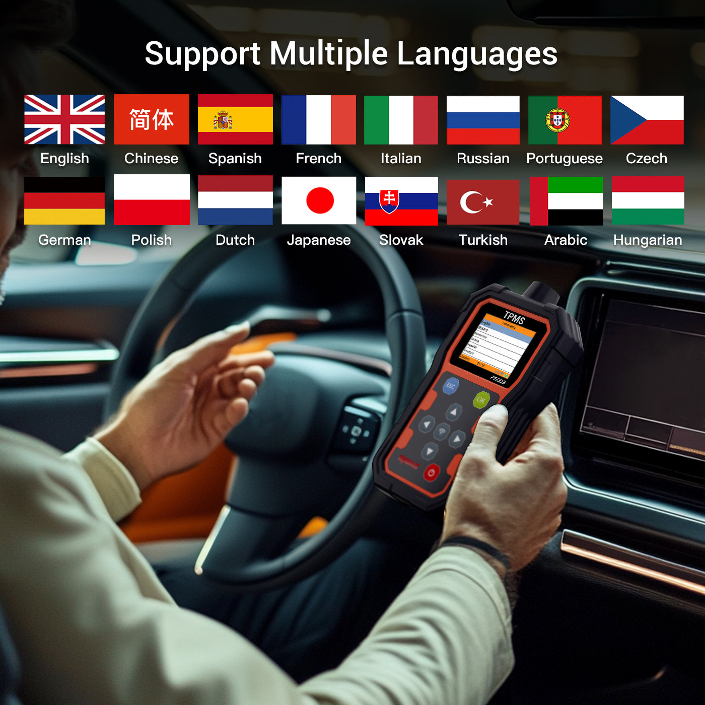 PS003 Handheld TPMS Programming Tool