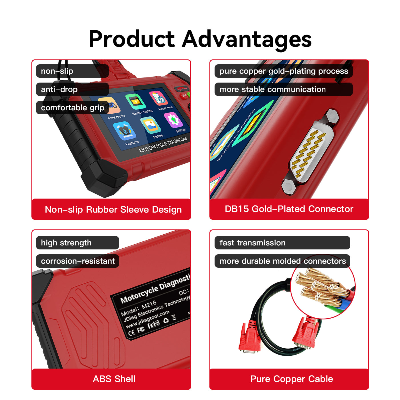 M216 Smart Motorcycle Diagnostic Tool