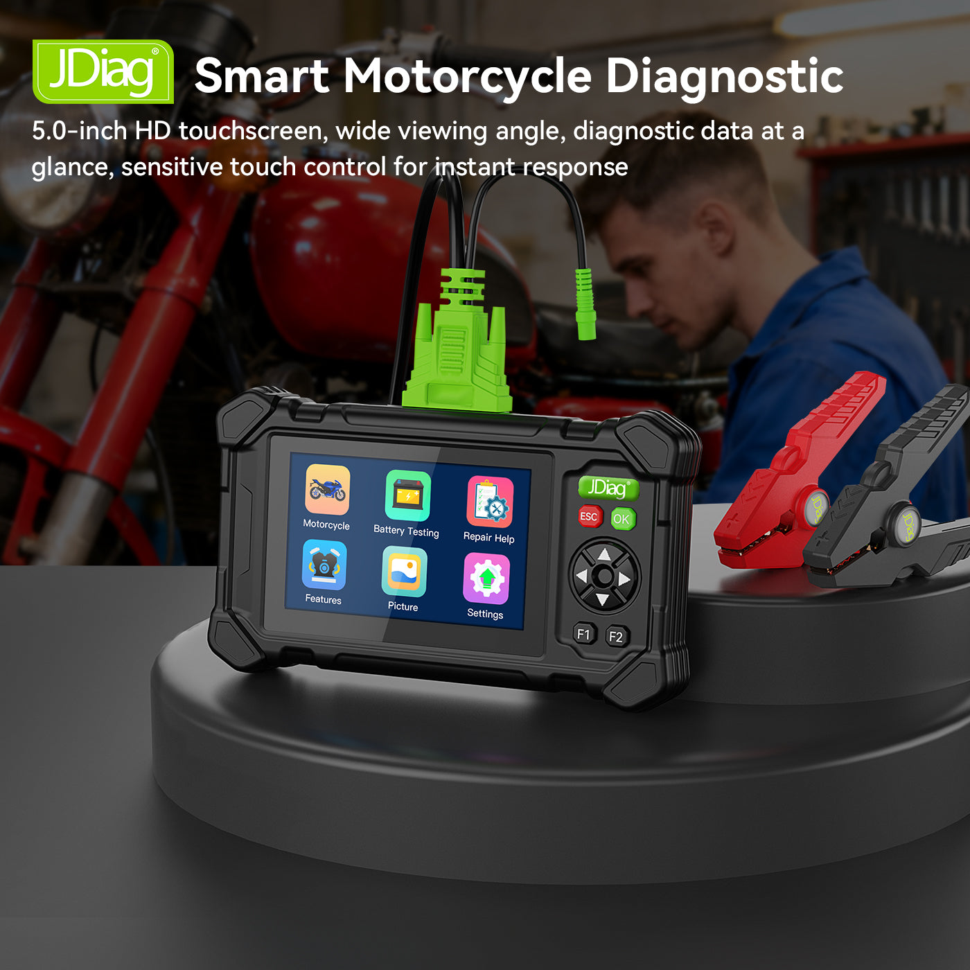 M208 Intelligent Motorcycle Diagnostic Scanner