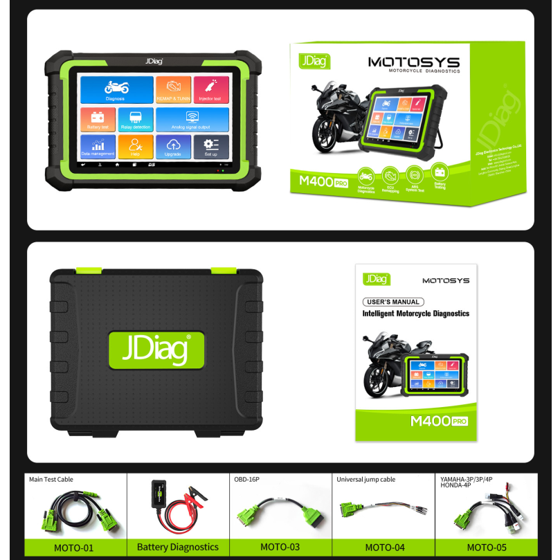 FLUTREE M400 Motorcycle Diagnostic Tool