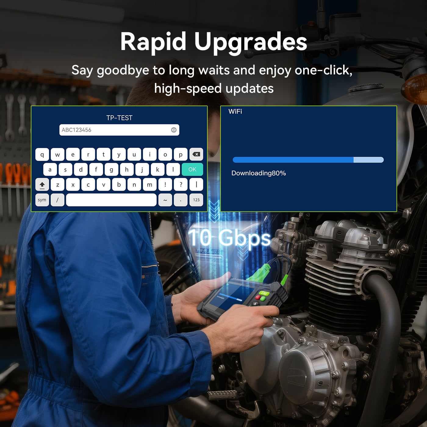 M208 Intelligent Motorcycle Diagnostic Scanner