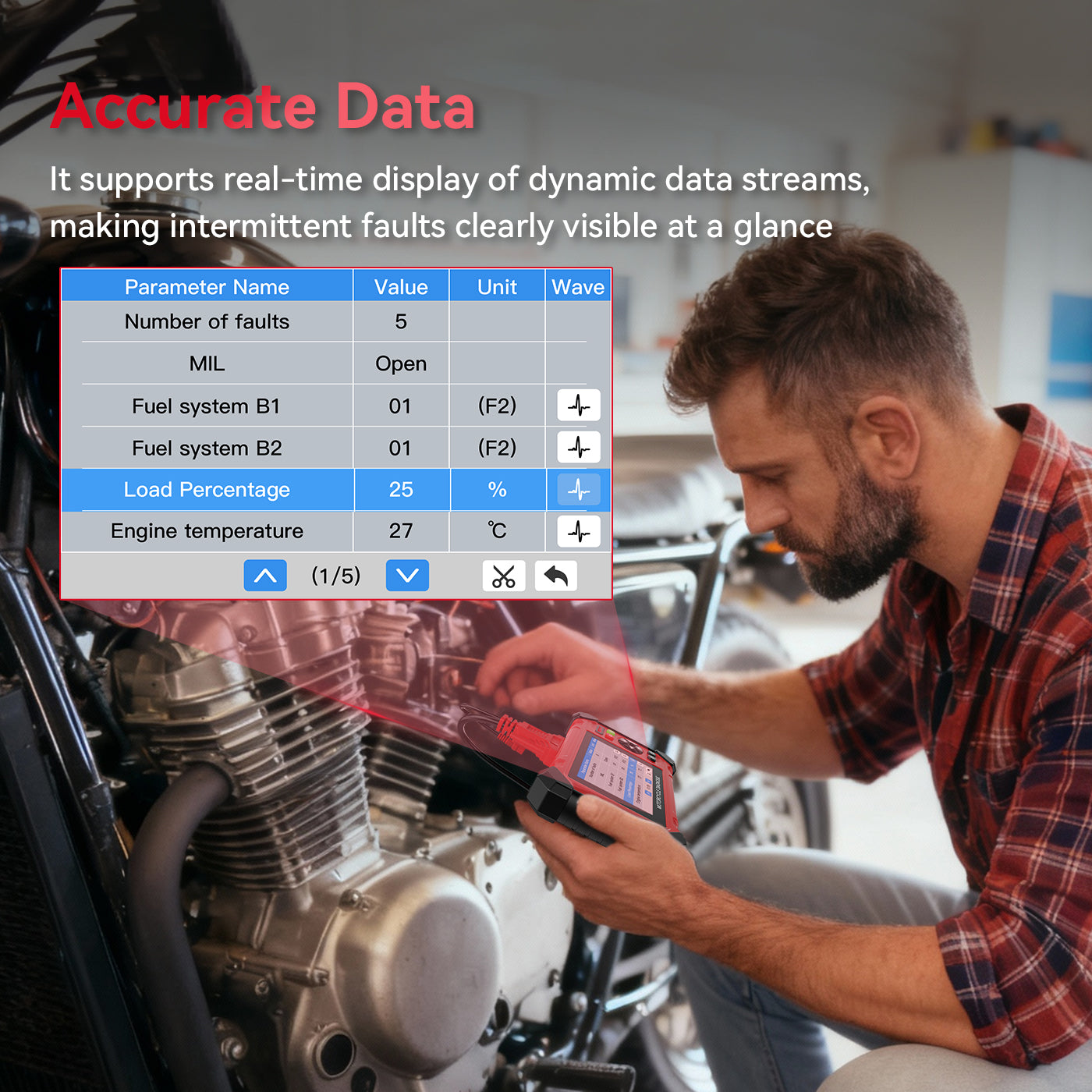 M216 Smart Motorcycle Diagnostic Tool