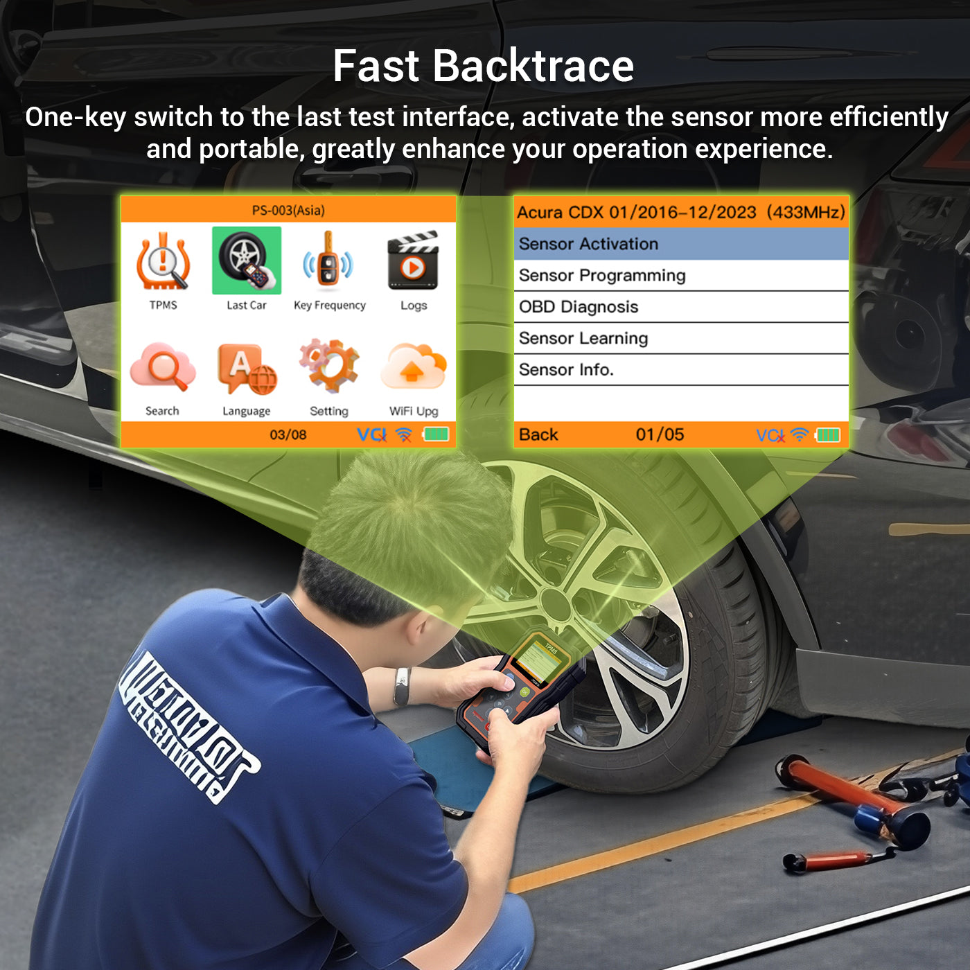 PS003 Handheld TPMS Programming Tool