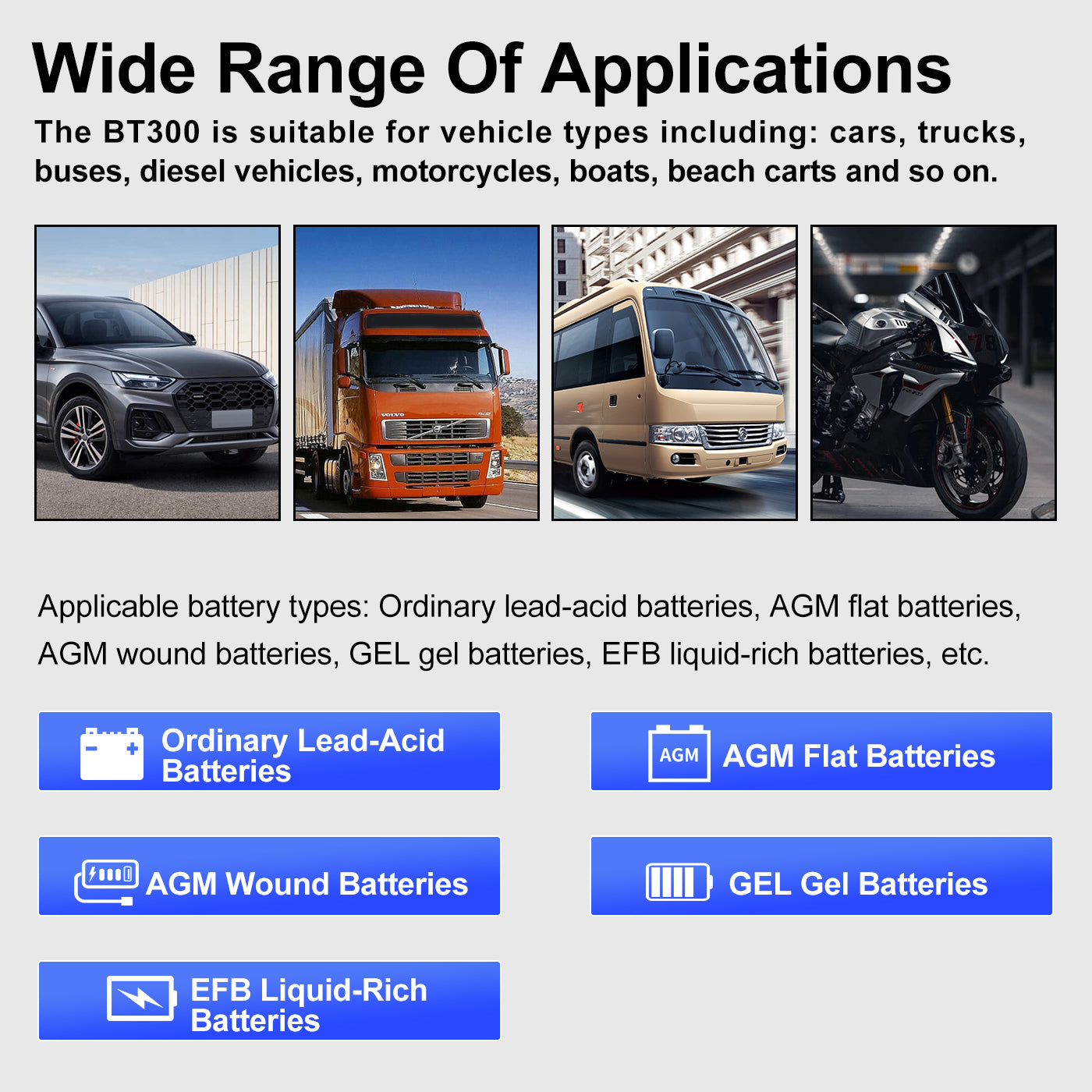 Penguji Bateri Kereta BT300