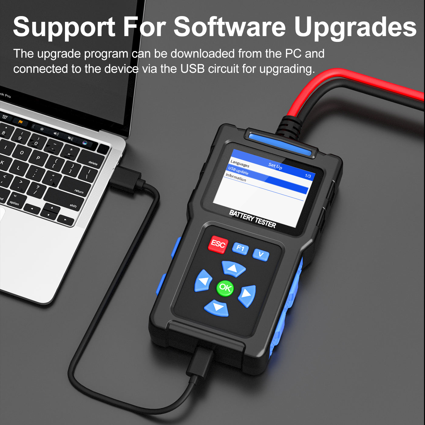 Penguji Bateri Kereta BT300