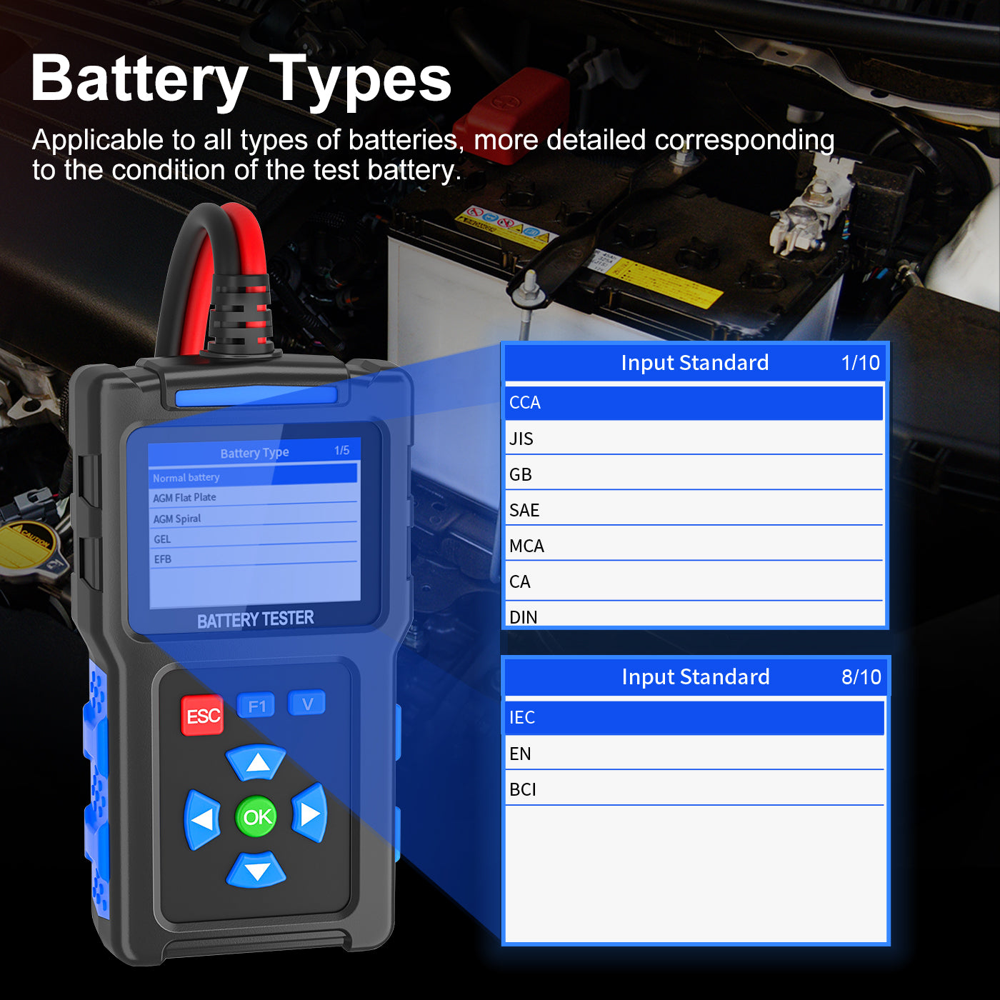 BT300 Car Battery Tester