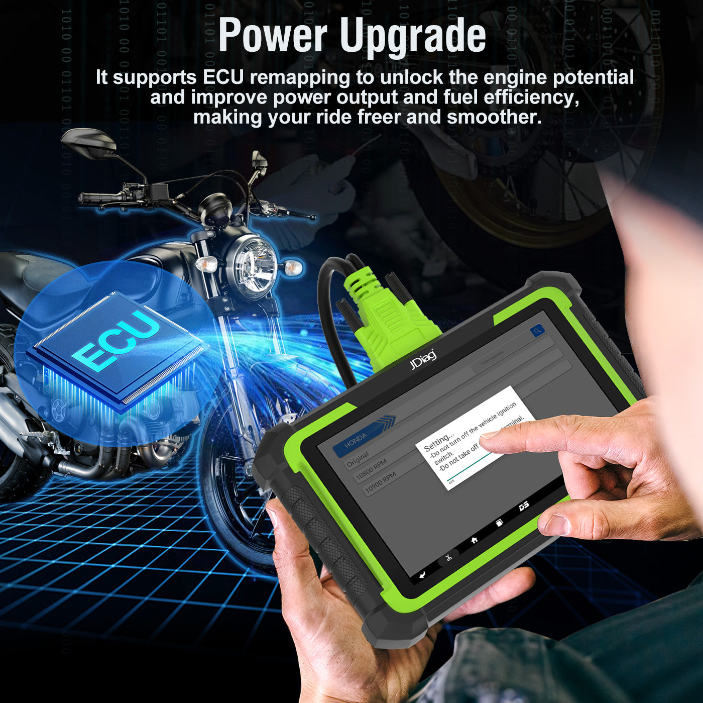 FLUTREE M400 Motorcycle Diagnostic Tool