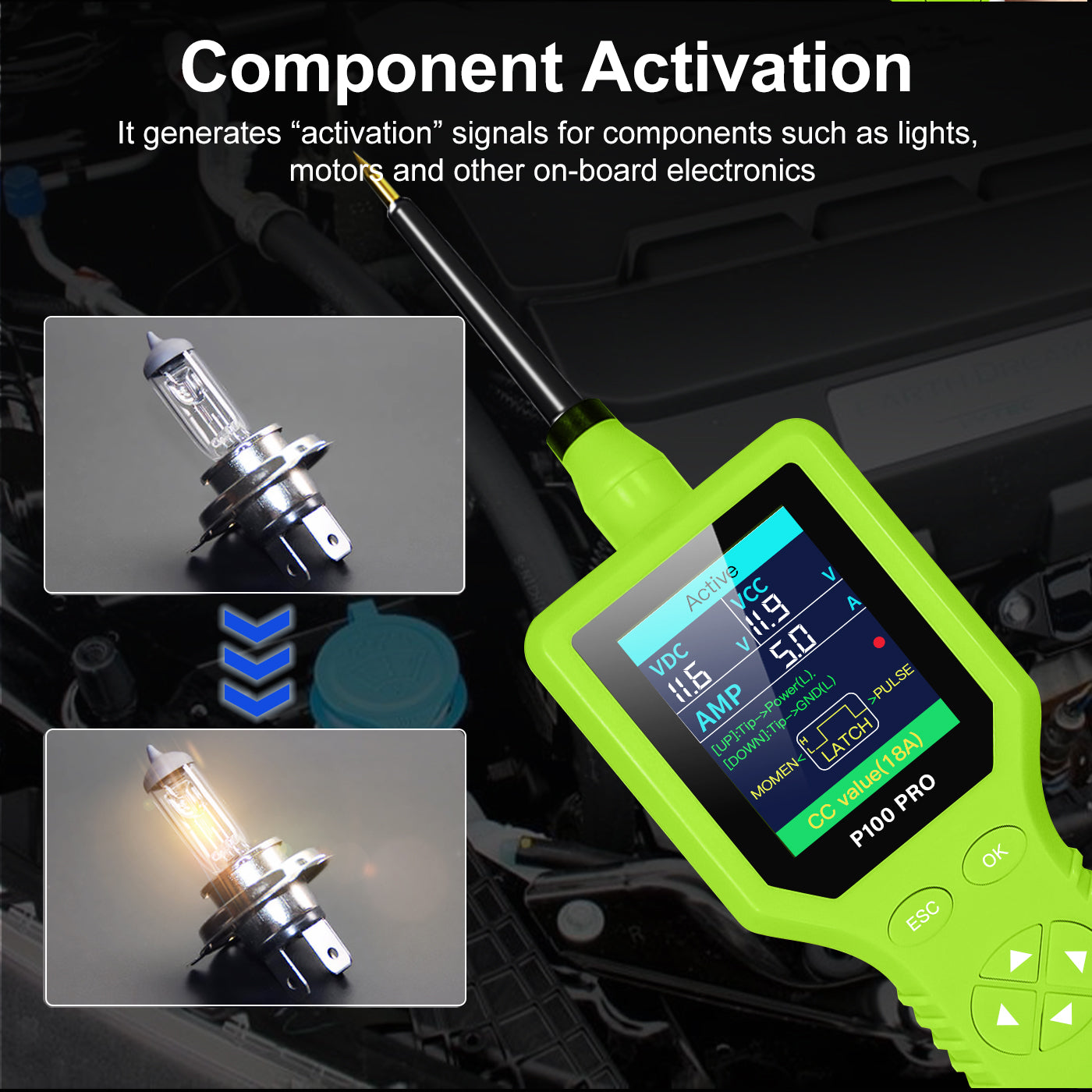 FLUTREE P100 Pro Car Diagnostic Tool