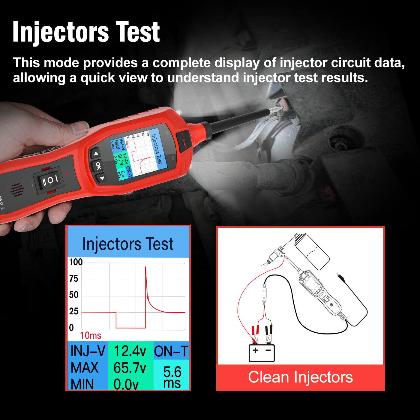 FLUTREE P180 Automotive Electrical System Tester