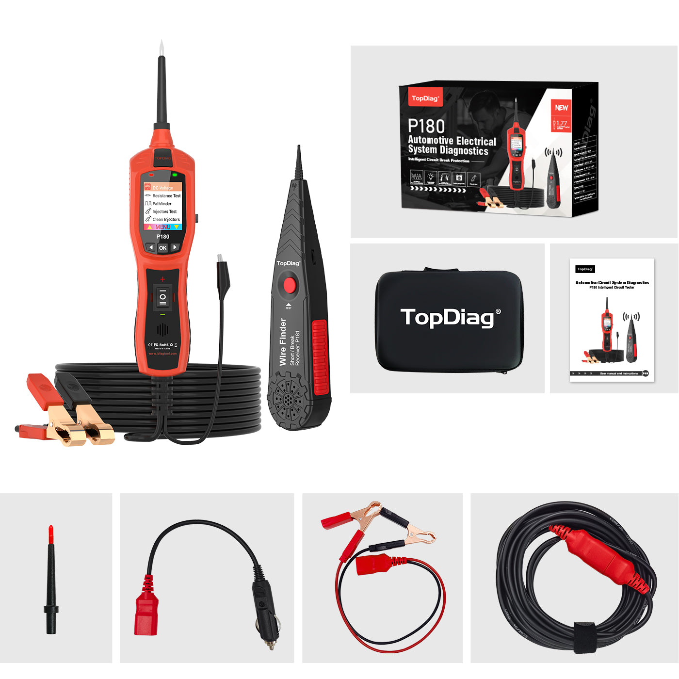 FLUTREE P180 Automotive Electrical System Tester