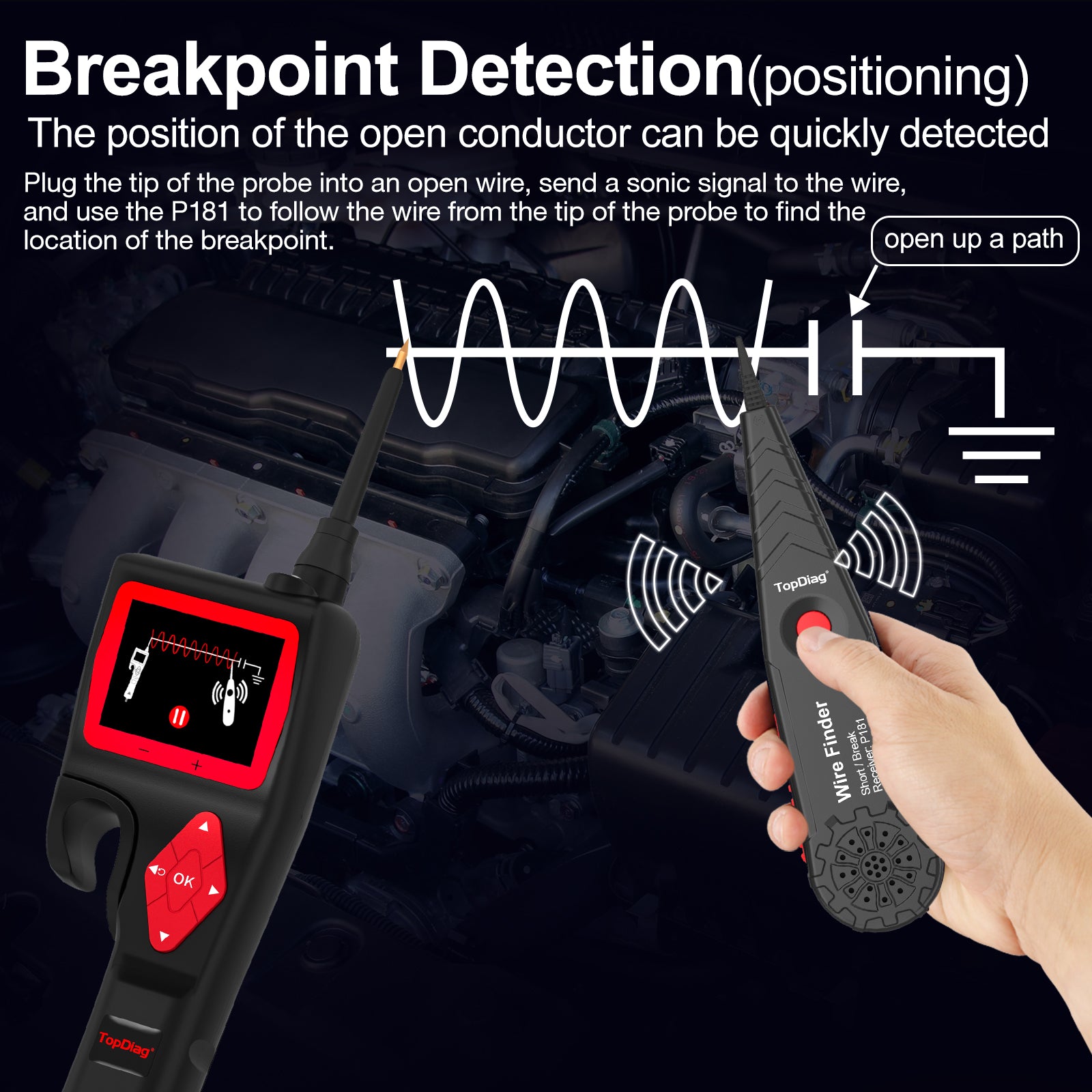 FLUTREE P200 Automotive Diagnostic Tool