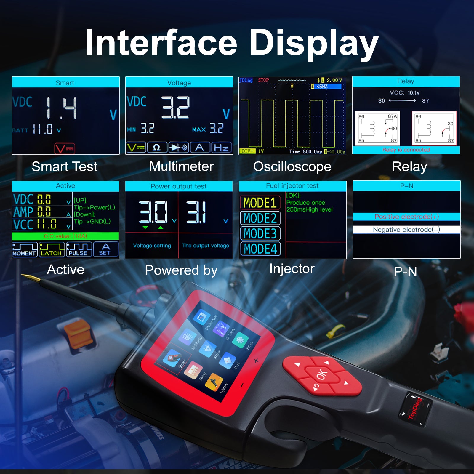 FLUTREE P200 Automotive Diagnostic Tool