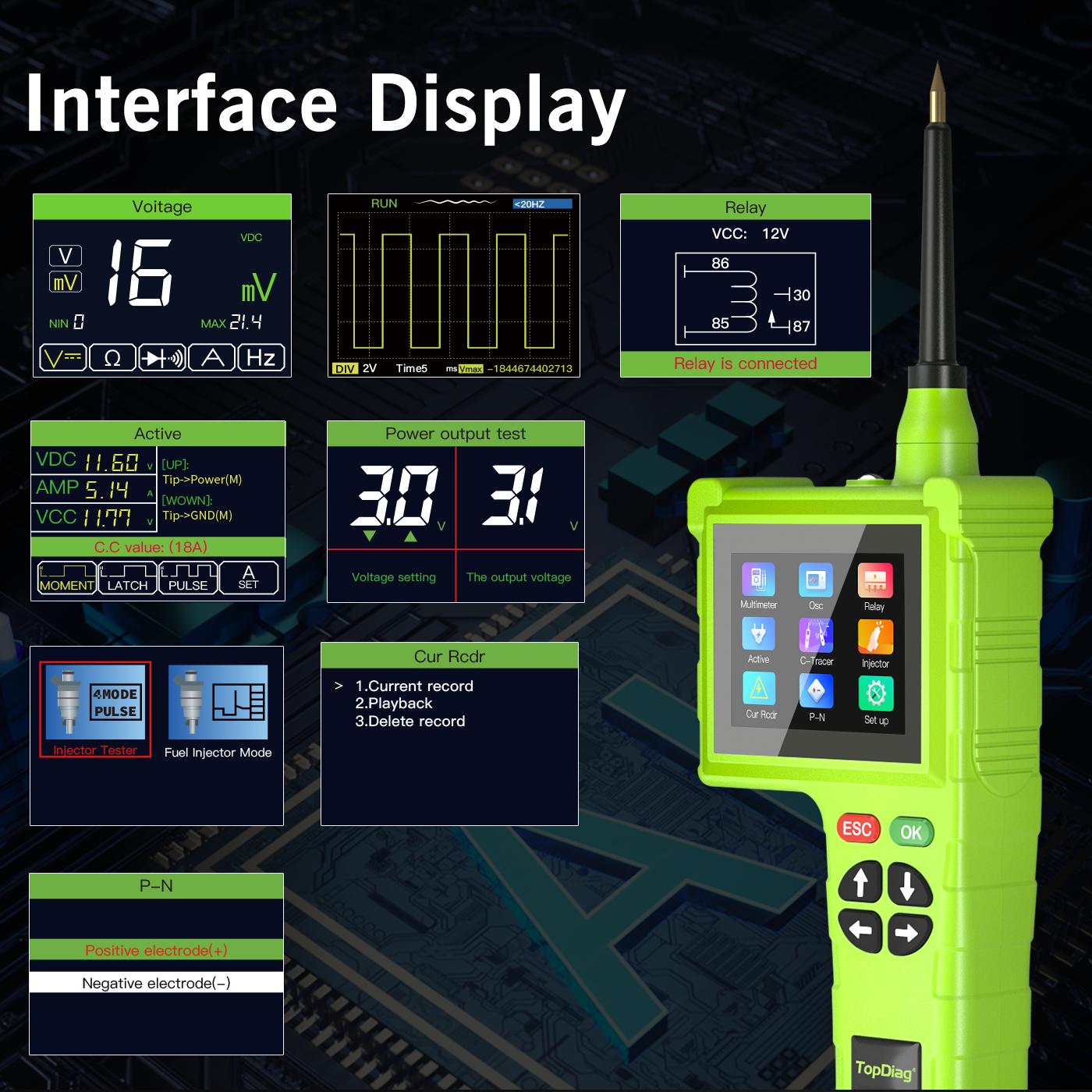 FLUTREE P200 Pro Car Diagnostic Tool