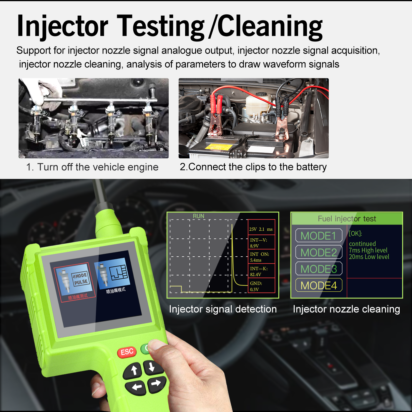 FLUTREE P200 Pro Car Diagnostic Tool
