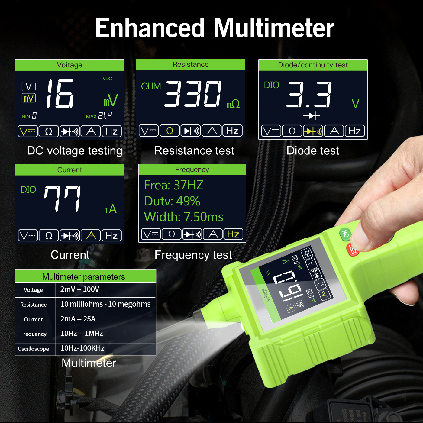 FLUTREE P200 Pro Car Diagnostic Tool