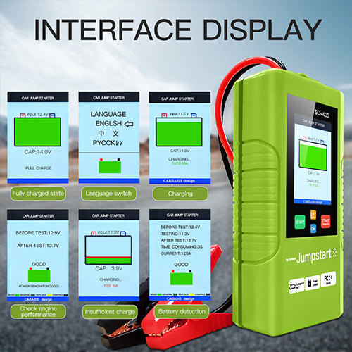 SC-400 3-in-1 Super Capacitor Jump Starter